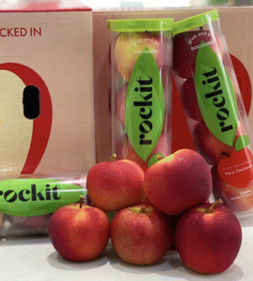 Táo Rockit New Zealand (4 trái/ ống) Thùng 16 ống