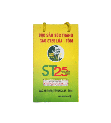 Gạo lúa tôm ST25 2 kg