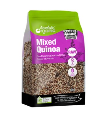 Hạt diêm mạch hữu cơ 3 màu Absolute 400 g